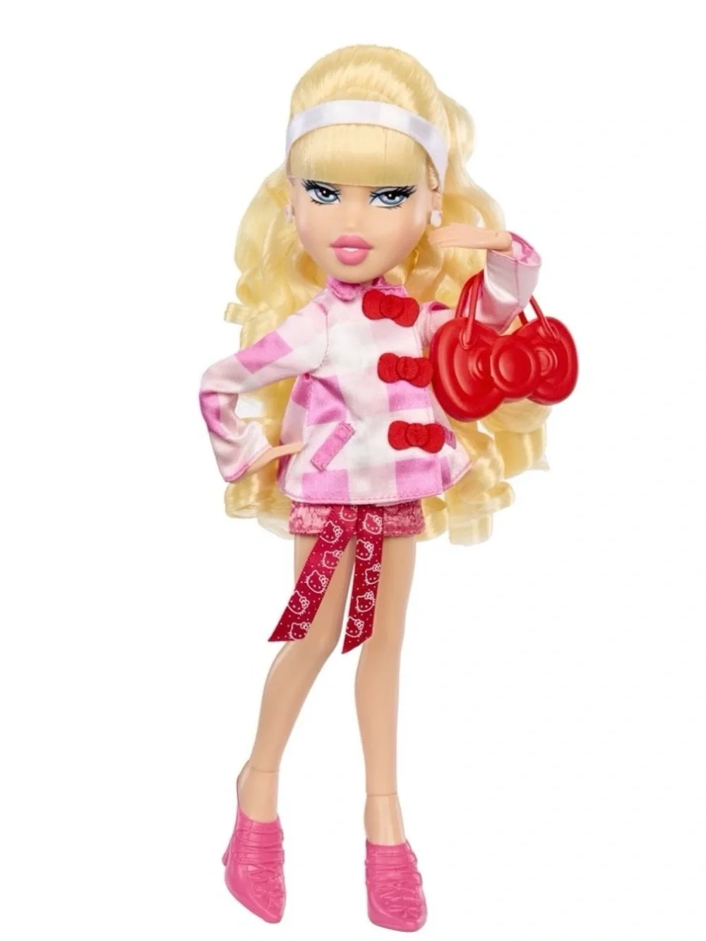 Hello Kitty Bratz Cloe Doll – Pink, Red, Blonde
